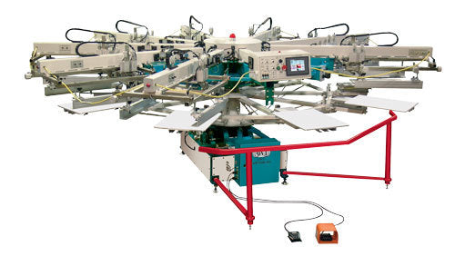 AWT Econo-Tex™ Automatic Textile Rotary Press