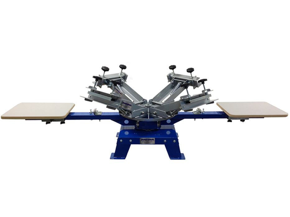 RANAR 4 Color, 2 Station Bench Top Press P-4200BT