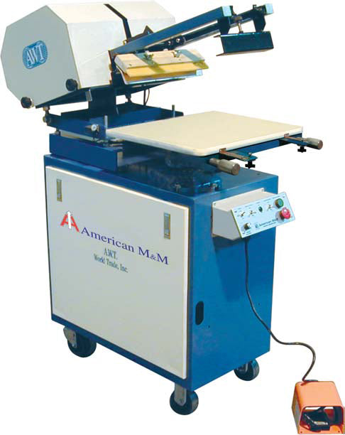 American M&M S-912M Semi Automatic Graphic Press