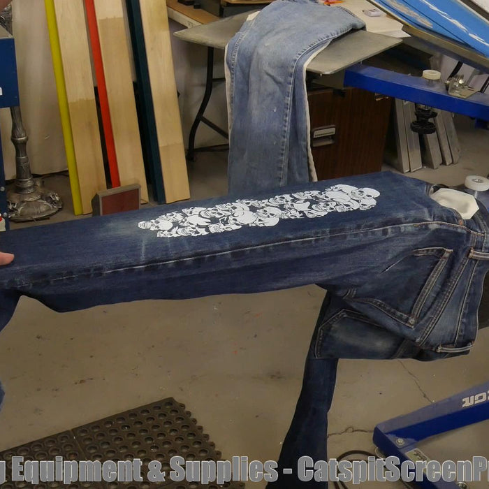 Exposing The Screen For Pant Leg Printing