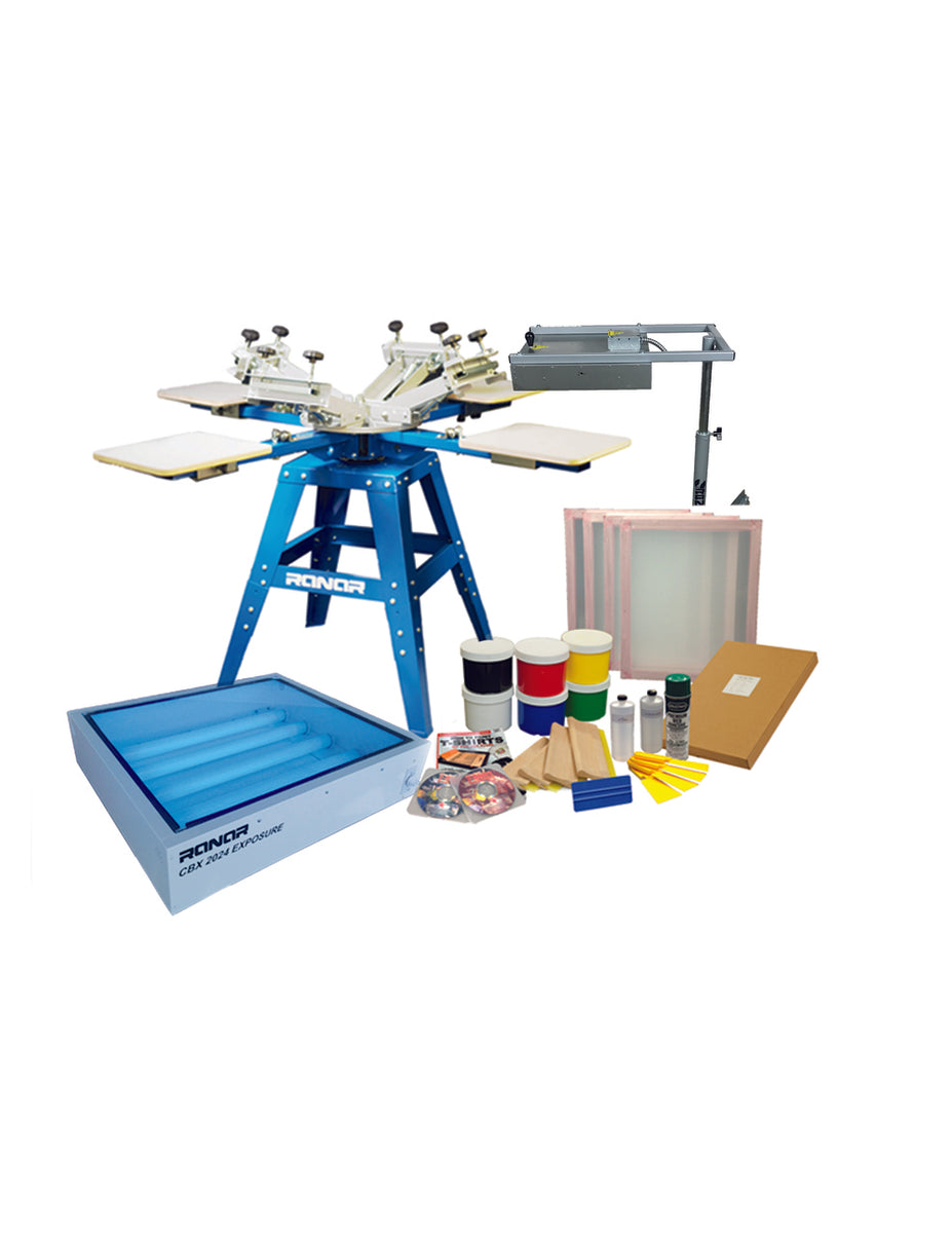 screen printing equipment screening printer conveyor dryer press flash -  business/commercial - by owner - sale 