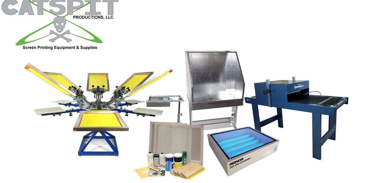 Shirt screen printing equipment deals