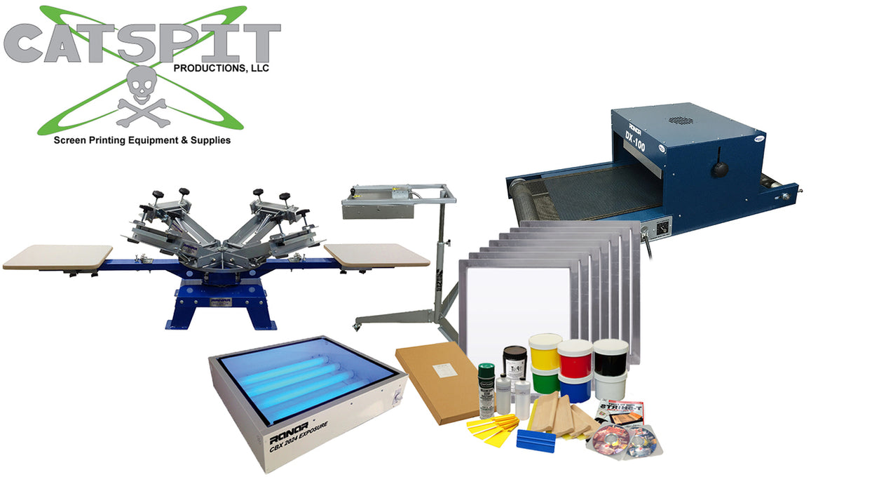 Screen Printing Starter Kit  NeverTheLess Screen Printing Supply