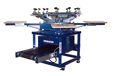 6 Color, 4 Station Cruiser Screen Printing System