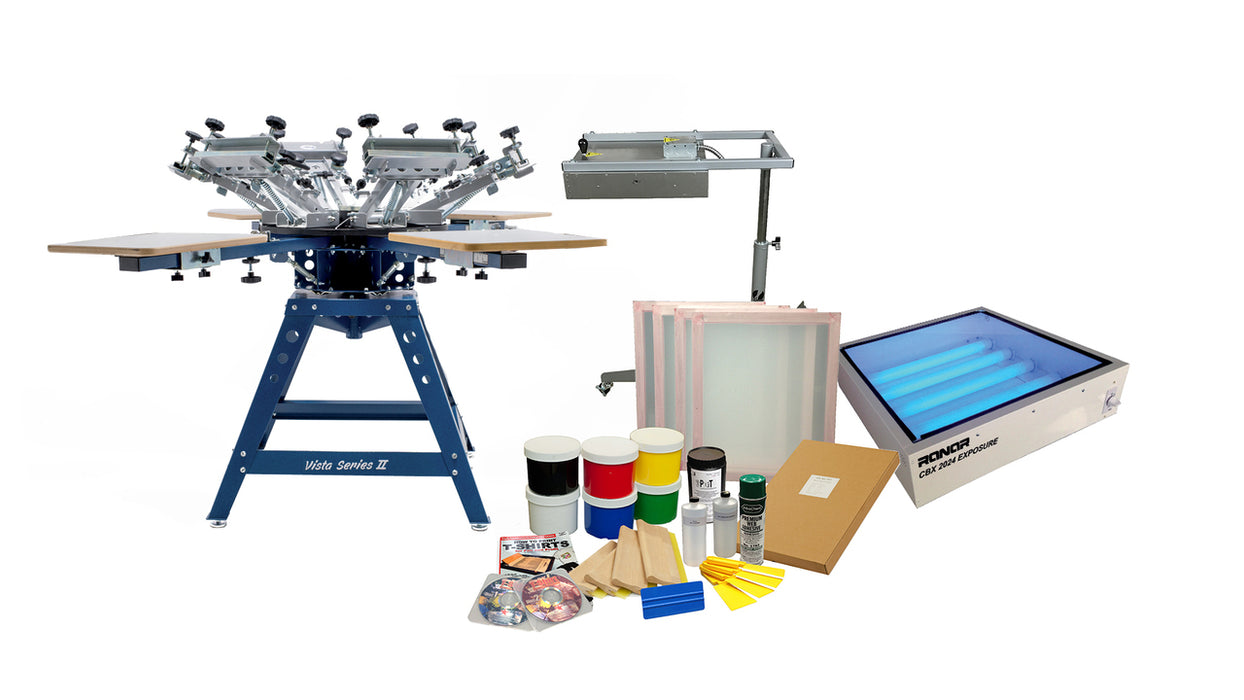 Screen printing small boxes for your business. 