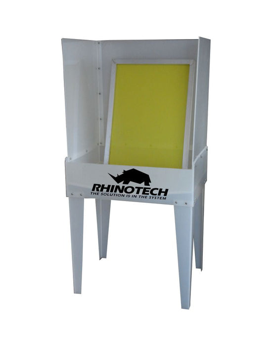 RhinoTech Polypropylene Minilite Washout Booth W/Back Light